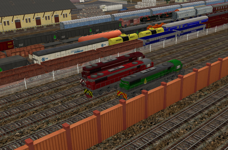 typical hauler - custom-colored QR class 2100