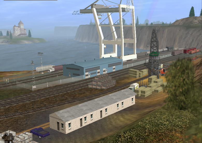 small port as a part of central industrial zone