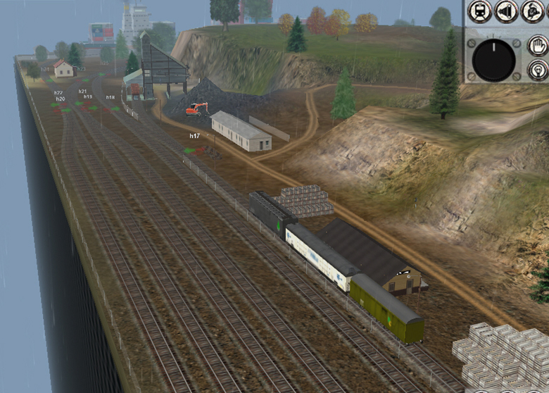 port and refinery station - freight yard