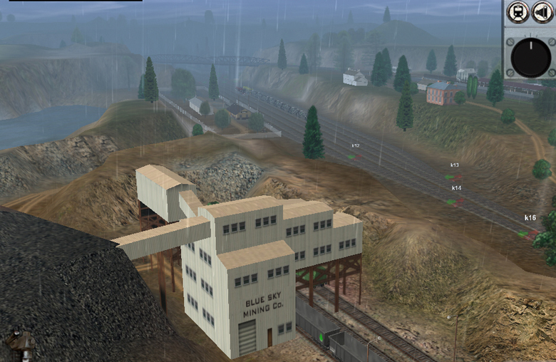 coal mine - another view with platform