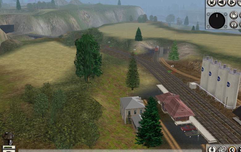 local track intermediate station