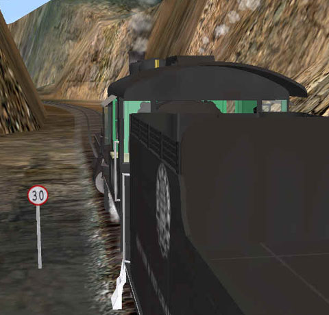 train speed is controlled by signs