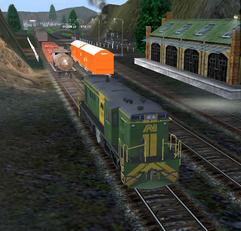 switchyard - T830 shunter gets control